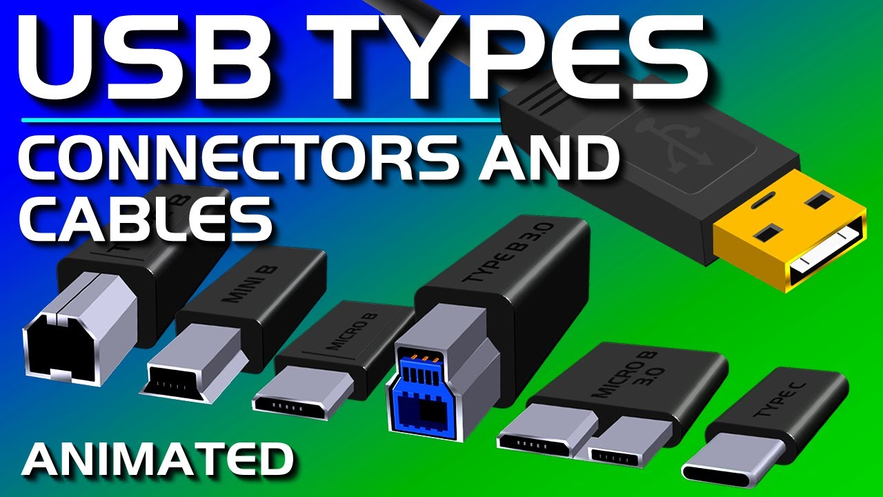 Ports, câbles et connecteurs USB