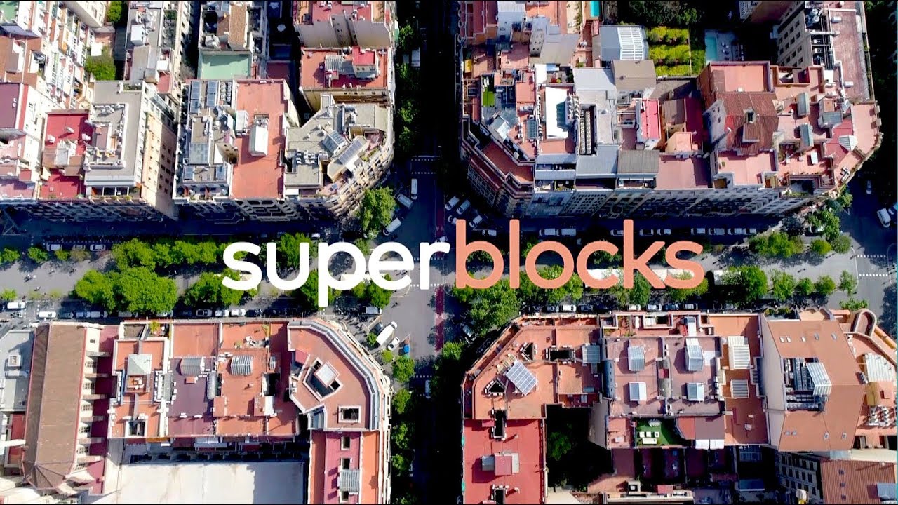 Super-blocs de Barcelone: changer le tracé des rues, changer son quartier