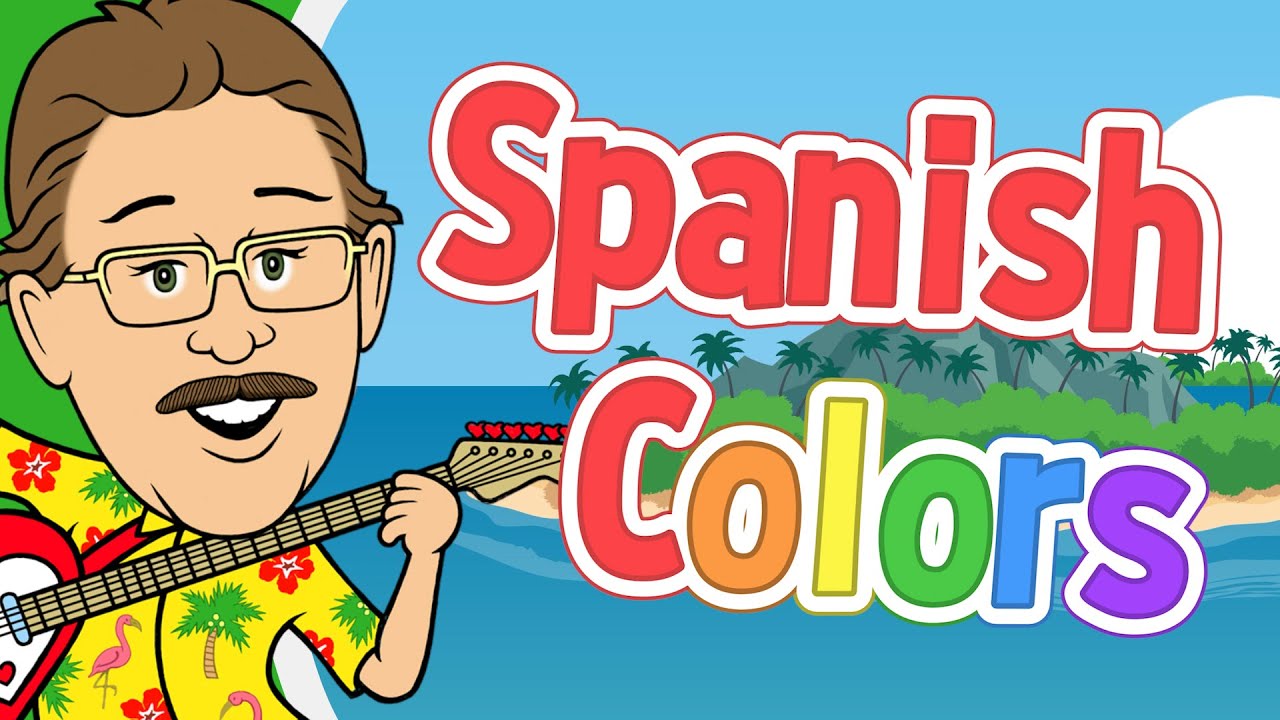 The Colors In Spanish Jack Hartmann Colors Song Colores Spanish 