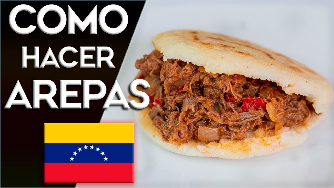 Como hacer AREPAS venezolanas ⚡