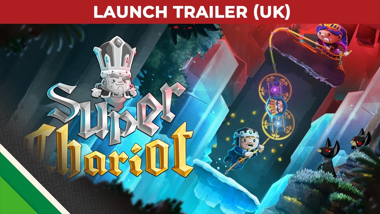 Super Chariot | Bande-annonce de lancement Royaume-Uni | Microids \u0026 Frima Studio