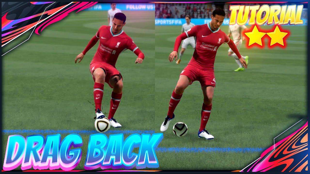 ✔️⚽COMO HACER EL DRAG BACK en FIFA⭐⭐ | TUTORIAL REGATES 2 ESTRELLAS DE FILIGRANAS/SKILLS