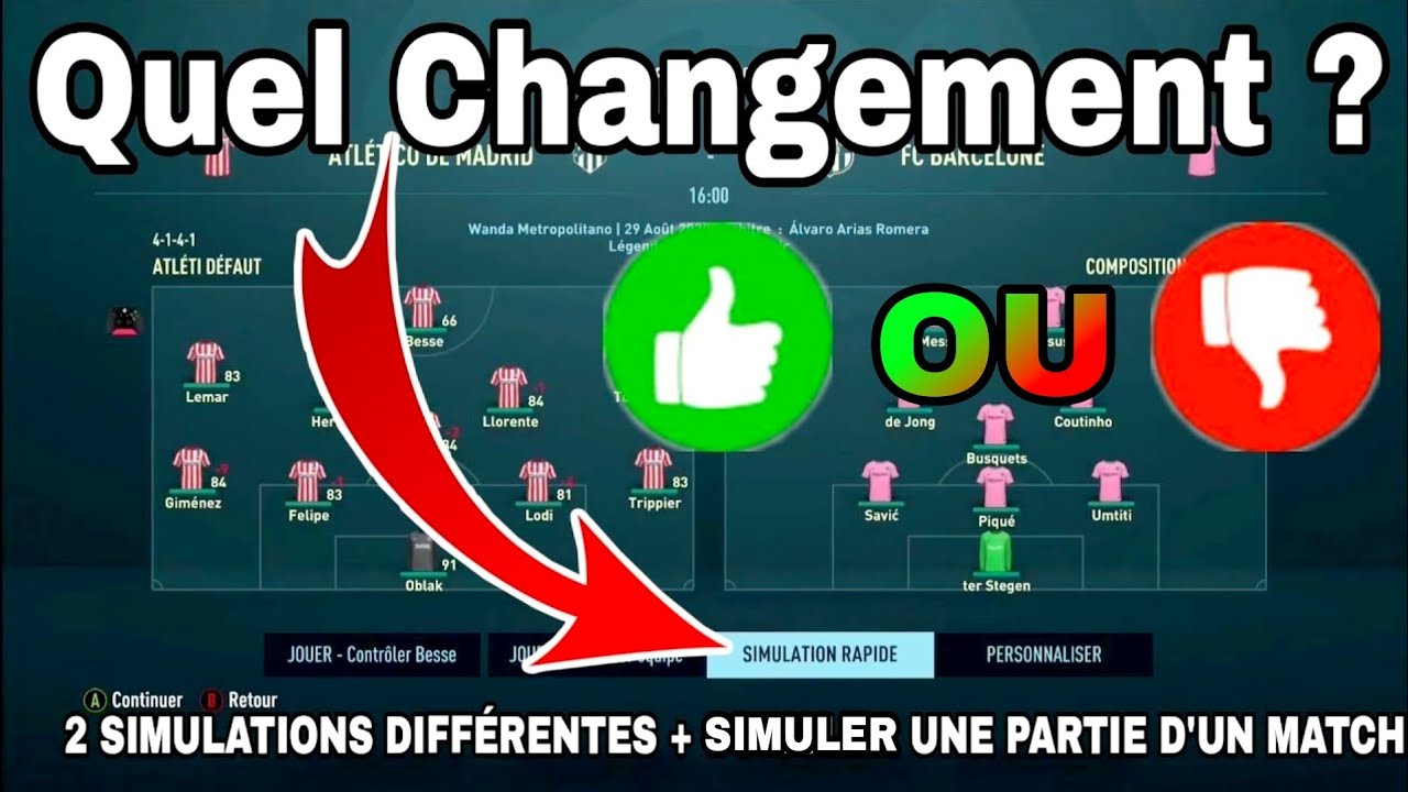 Should We Simulate Matches in Player Career Mode ? - Fifa 21