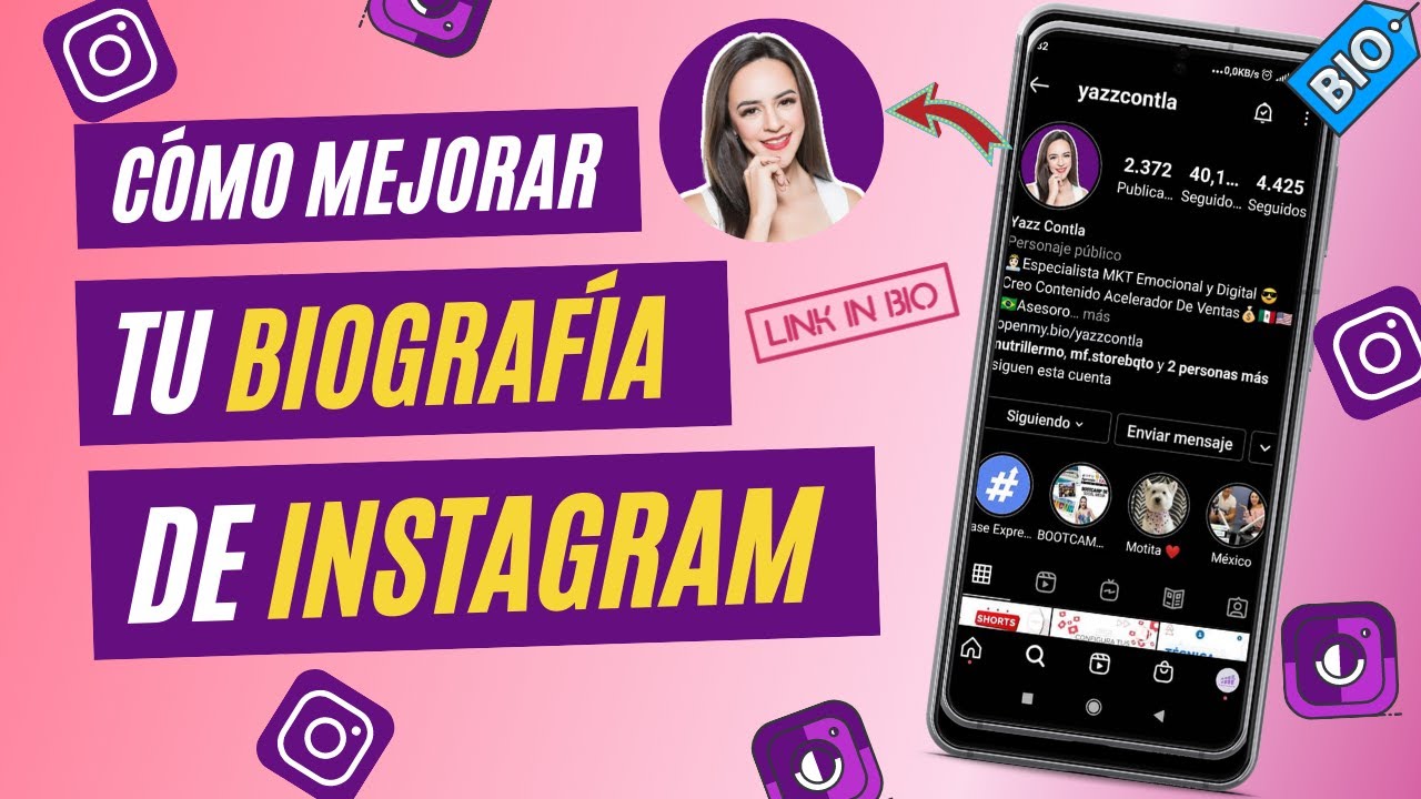 🟣 Cómo Mejorar Tu BIOGRAFÍA De INSTAGRAM?