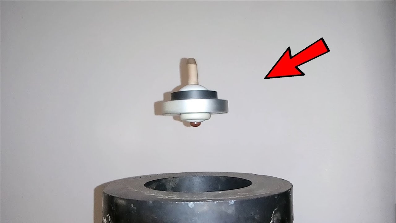 COMO hacer un LEVITRON Casero ► LEVITACION MAGNETICA 😱