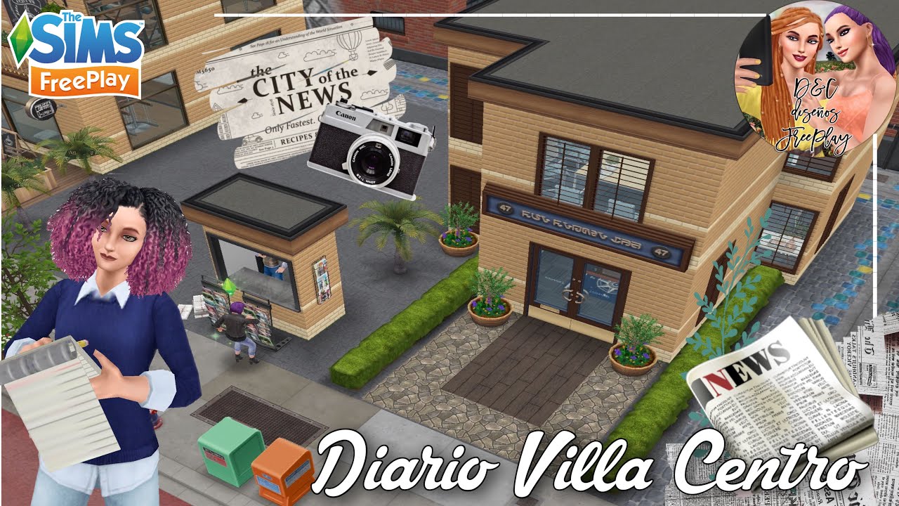 DIARIO VILLA CENTRO 🗞 📰 Newspaper | The Sims FreePlay | by Danita Sims