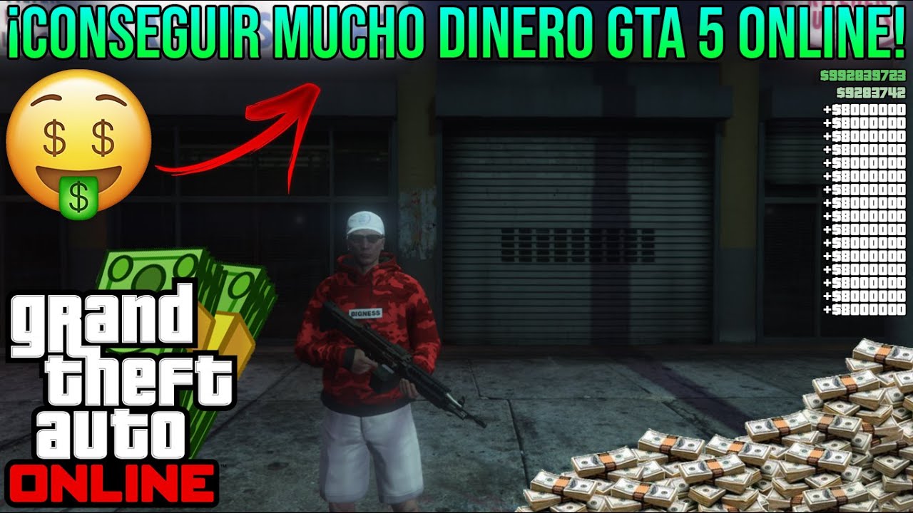 GTA 5 - GANAR DINERO💰🤑 - Como CONSEGUIR DINERO en GTA 5 ONLINE!