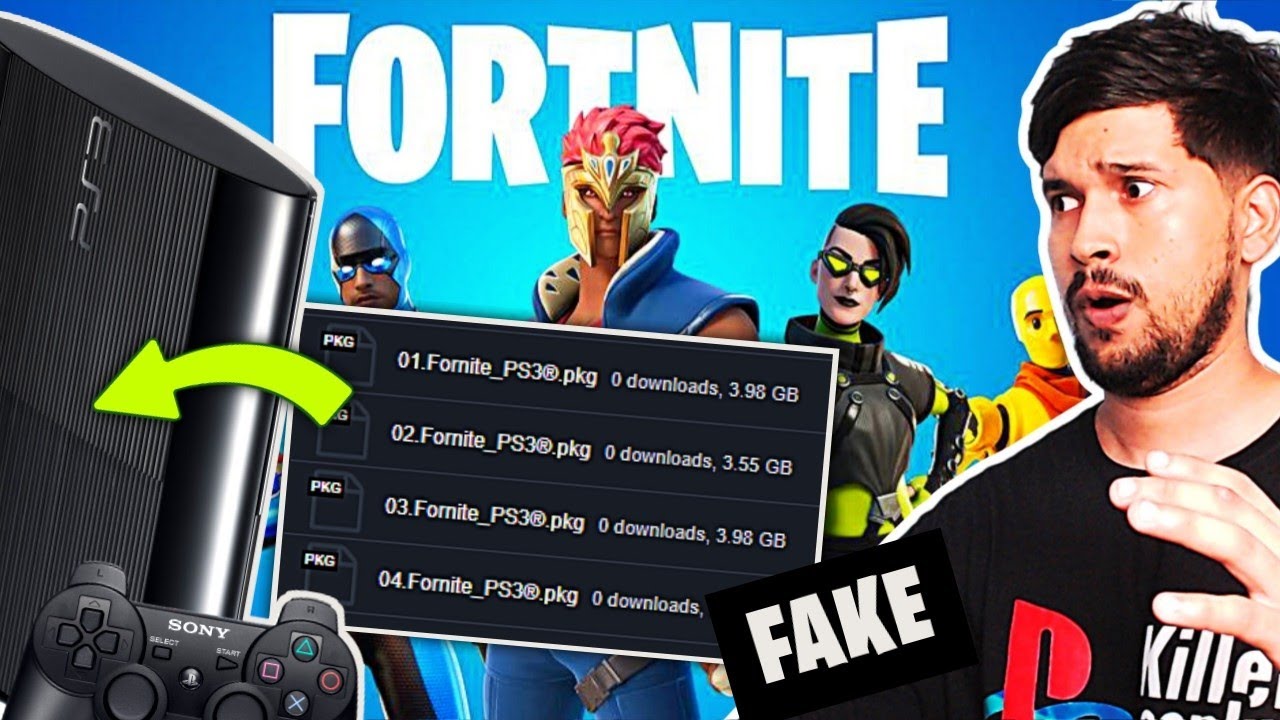 👉Jugué FORNITE para PS3 en 2022... FAKE🤡